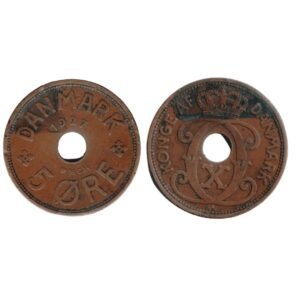 Denmark 5 ore 1927