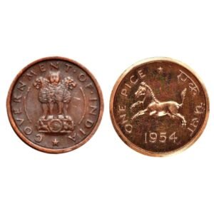 1 Pice India-Republic 1954