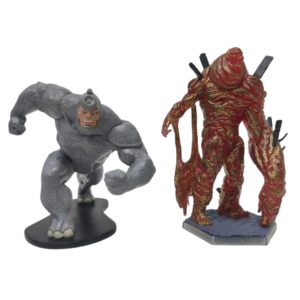 Marvel Villains Molten Man 5" & RHINO 4" Action Figurines