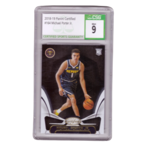 NBA 2018-19 Panini Certified #164 Michael Porter Jr. Baseball Card
