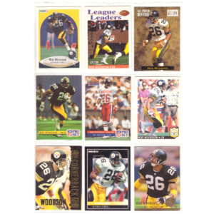 NFL Football Card Collection #38 (9 Cards) Rod Woodson