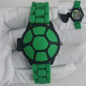 Nickelodeon Teenage Mutant Ninja Turtles TMN4307JC Accutime Stainless Steel Back Wristwatch (Kids Watch)