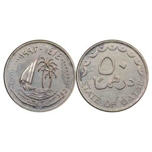 Qatar 50 Dirhams (1414 - 1993)