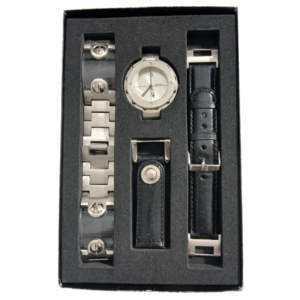 Sentinel Japan Movement Wristwatch With Two Stripes