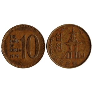 South Korea 10 Won 1979