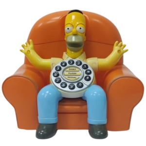 The Simpsons “At Home” Homer Simpson Animated Phone Telephone 2004