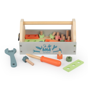 Tool Basket Toy Set (Wooden Toys)