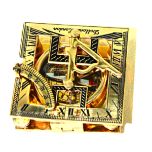Squre Sundail Compass