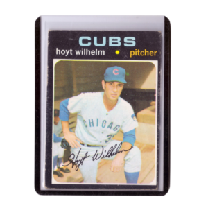 Vintage MLB Hoyt Wilhelm Baseball Card
