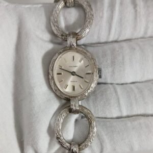 Waltham Vintage Hand Winding Ladies Wrist Watch Silver Plated
