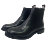 Zara-Black-Boots-Womens-Men-10-43-Elastic-Lug-Soled-Ankle-Chelsea-NIB.png