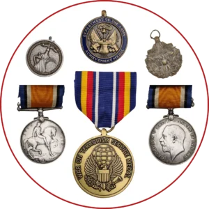 Army Medals & Shields