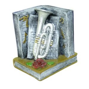 Book With musical Instrument Home office Decor