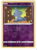 Shuppet trading card from the Pokémon Sword & Shield—Vivid Voltage expansion.