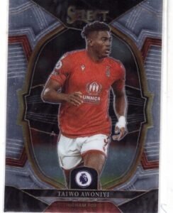 2022-23 Panini Select Premier League Taiwo Awoniyi card from the Terrace set.
