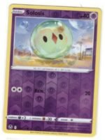 Solosis card from the Silver Tempest set.It is numbered 076/195 and features a Reverse Holo foil pattern.