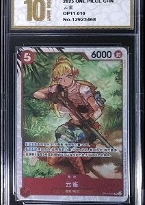Hibari (OP11-010) Super Rare (SR) parallel card from the One Piece Card Game "A Fist of Divine Speed" set.