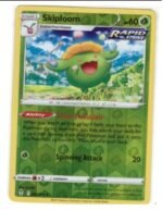 Pokémon TCG Card - Skiploom [003/203] Reverse Holo from the Evolving Skies set.