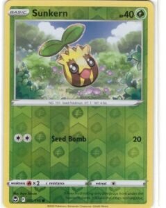 Sunkern (005/195) card from the Sword & Shield: Silver Tempest Reverse Holo
