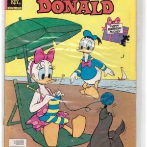 Walt Disney Daisy & Donald #33 comic book, published by Gold Key in September 1978. Vintage