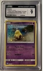 2023 Pokemon Drowzee 011 034 Trading Card Game Classic Holo CGC 9 MINT