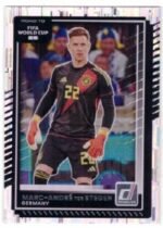 Donruss FIFA World Cup Bronze Marc-André ter Stegen soccer card featuring a distinct metallic finish.