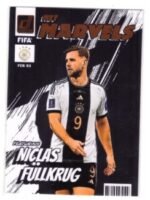 2022-23 Panini Donruss Soccer "Net Marvels" trading card featuring Niclas Füllkrug of the German national team.