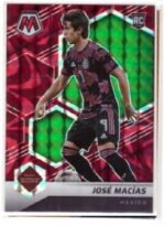 2021 Panini Mosaic Road to FIFA World Cup soccer card featuring José Juan Macías.