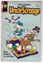 vintage 1961 issue of Uncle Scrooge featuring the story "Rug Riders in the Sky".