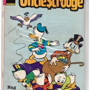 vintage 1961 issue of Uncle Scrooge featuring the story "Rug Riders in the Sky".