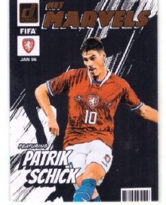 2022-23 Panini Donruss FIFA Net Marvels #5 Patrik Schick soccer card.