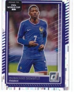 2025-26 Panini Donruss Road to FIFA World Cup set.It features Ousmane Dembélé