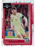 Panini Donruss Road to FIFA World Cup soccer card featuring Álvaro Morata of Spain.