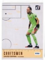 David Ospina on a Panini Donruss Soccer "Craftsmen" trading card from the 2022-2023 season.