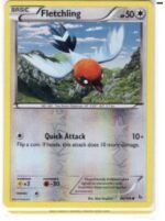 Fletchling #86 card from the 2014 Pokémon Flashfire expansion.