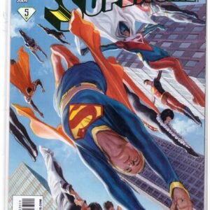 Supergirl (2005) #35, featuring art by Alex Ross.