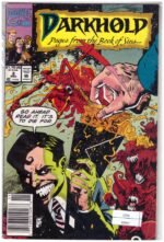 Darkhold: Pages from the Book of Sins #2 (November 1992) by Marvel Comics features cover art by Richard Case.