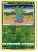 Oddish card from the Sword & Shield—Lost Origin Pokémon TCG expansion.