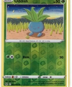 Oddish card from the Sword & Shield—Lost Origin Pokémon TCG expansion.