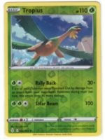 Tropius (Reverse Holo) card from the Sword & Shield: Evolving Skies expansion of the Pokémon Trading Card Game.
