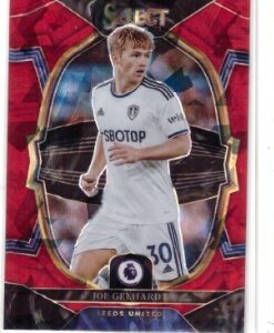 2022-23 Panini Select Premier League trading card featuring footballer Joe Gelhardt.