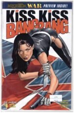 Kiss Kiss Bang Bang #4, a spy genre comic book published by CrossGen Comics in May 2004.