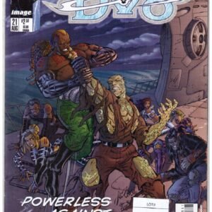 DV8 #21, titled "Arthrax!", published by DC Comics in August 1998.