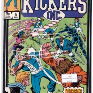Kickers, Inc. #5, a comic book published by Marvel Comics in March 1987 as part of their "New Universe" imprint.