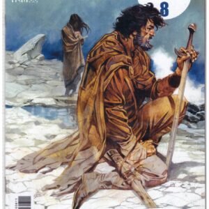 Northlanders #8, titled "Sven the Returned," published by DC Vertigo in 2008.
