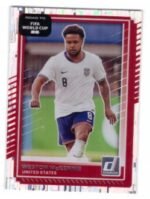 Panini Donruss Road to FIFA World Cup card featuring Weston McKennie.