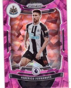 2021-22 Panini Prizm Premier League Federico Fernandez Pink Ice Prizm #35.