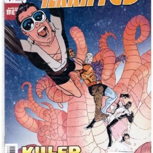 The Terrifics #4 (2018) from DC Comics.The cover art is by Evan "Doc" Shaner.