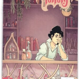 cover of Potions Inc. issue #1 from Mad Cave Studios.The fantasy comic was written by Erik Burnham with art by Stelladia and cover art by Natasha Alterici.