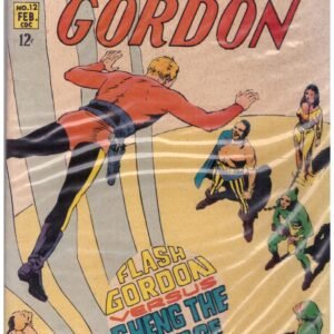 Flash Gordon #12, published by Charlton Comics in February 1969.